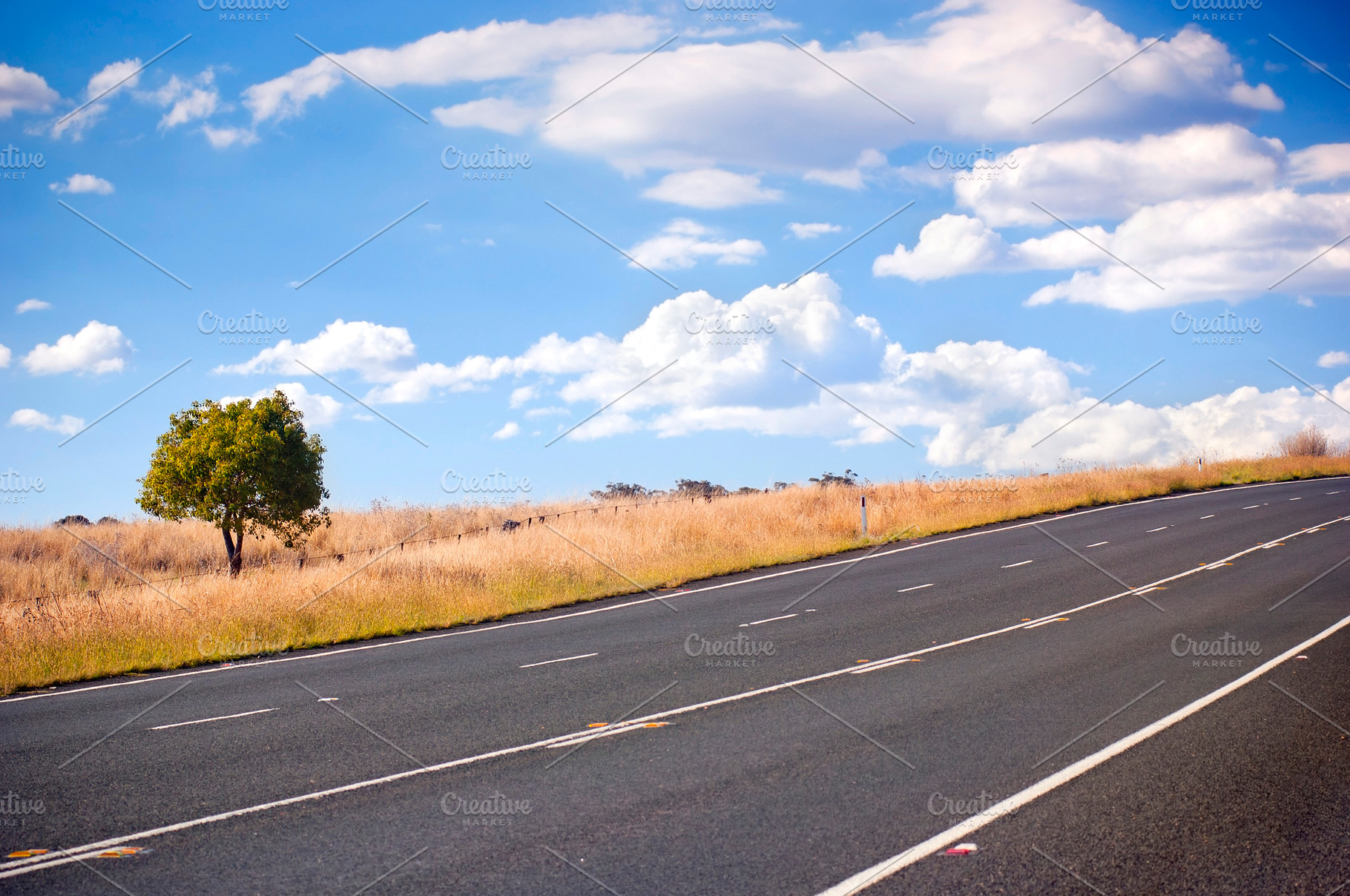 Country Road, a Nature Photo by THP Creative