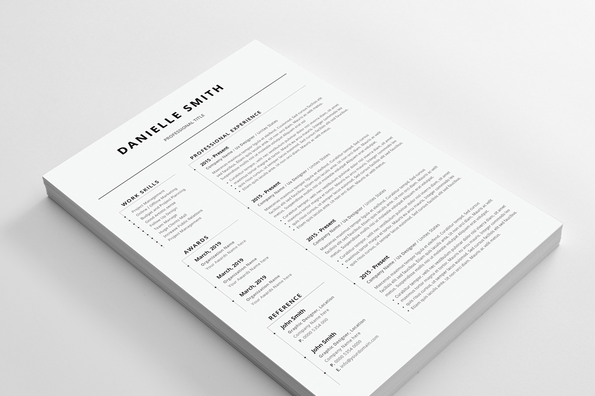 Resume, a Resume Template by paulresume (Photo 2 of 2)