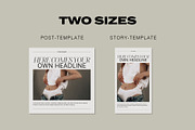 Instagram SocialMedia CANVA Skincare, a Social Media Template by Vermeulen Design Studio (Thumbnail 3 of 6)