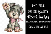 Black History Month Dog Clipart, an Illustration by Designking (Thumbnail 4 of 5)