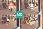 Glass Logo Mockups Bundle x25, a Mockup by SmartDesigns (Thumbnail 8 of 8)