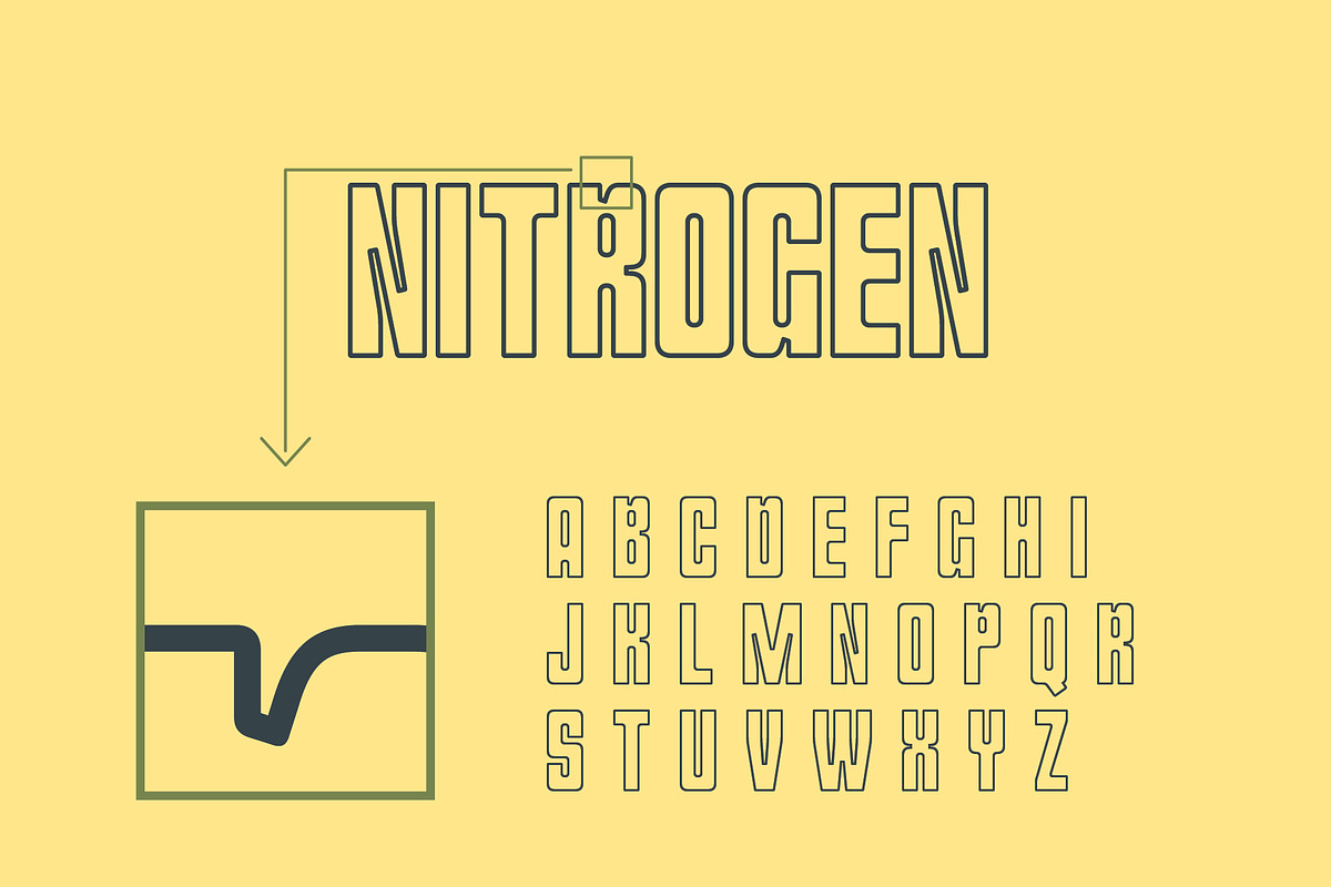 Klorhine - Condensed Font, a Sans Serif Font by Pikgura (Photo 5 of 9)