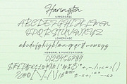 Harington Signature, a Script Font by Omotu Studio (Thumbnail 10 of 12)