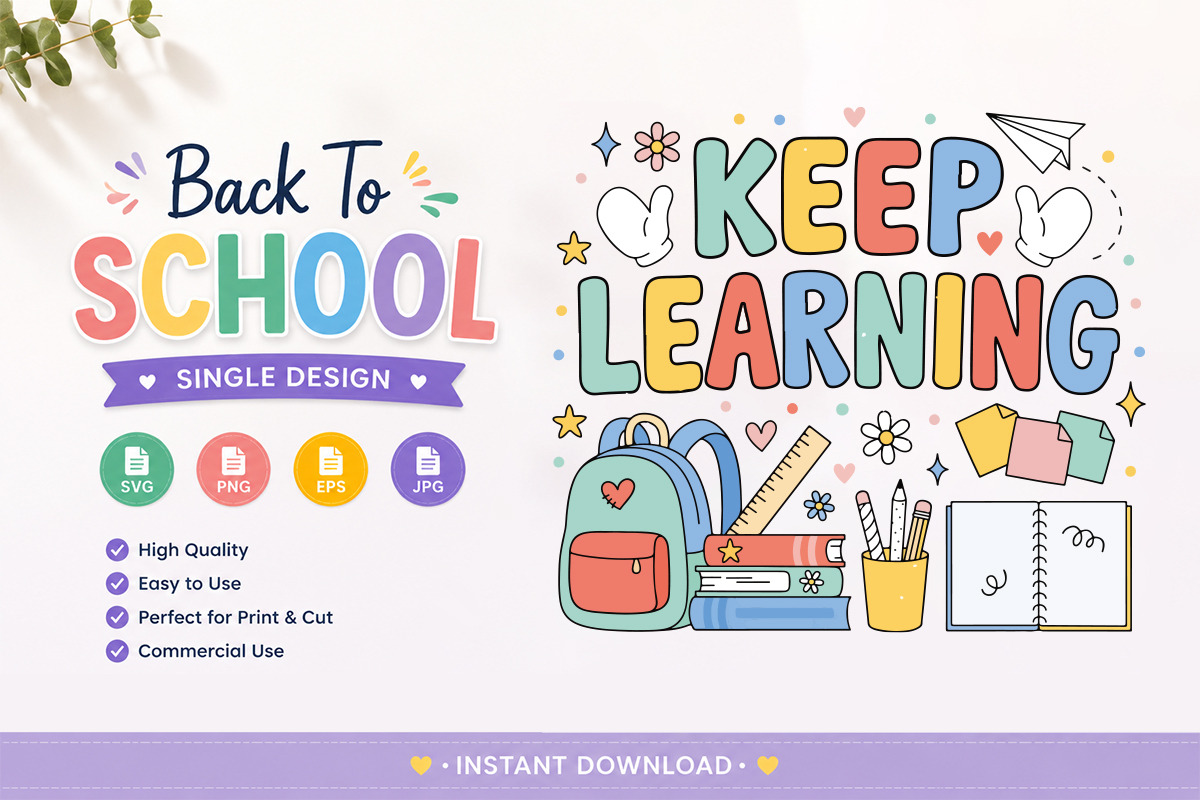 Back to School Qutoes Bundle, an Education Illustration by Actual Pixel (Photo 3 of 11)
