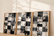 Abstract Checkerboard Wall Art Set, a Decorative Illustration by PrintablesByFranklyn (Thumbnail 5 of 6)