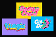Candy Pop 3D Text Effects, a Brushes & More by Matsero (Thumbnail 2 of 4)
