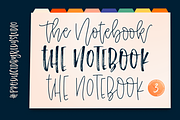 The Notebook Collection Fonts, a Script Font by RedyStudio (Thumbnail 1 of 19)