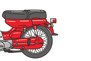 Yamaha V75 Vector, an Illustration by tipudaya (Thumbnail 4 of 6)