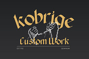 Skigrex Gothic - Blackletter Font, a Blackletter Font by Nirmana Visual (Thumbnail 5 of 7)