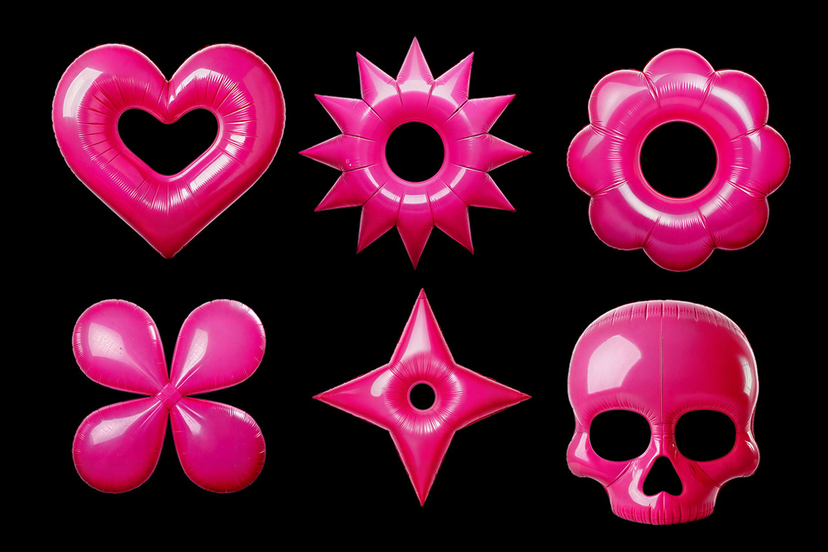 Pink Balloon Font, a Sans Serif Font by Handmadefont (Photo 8 of 21)