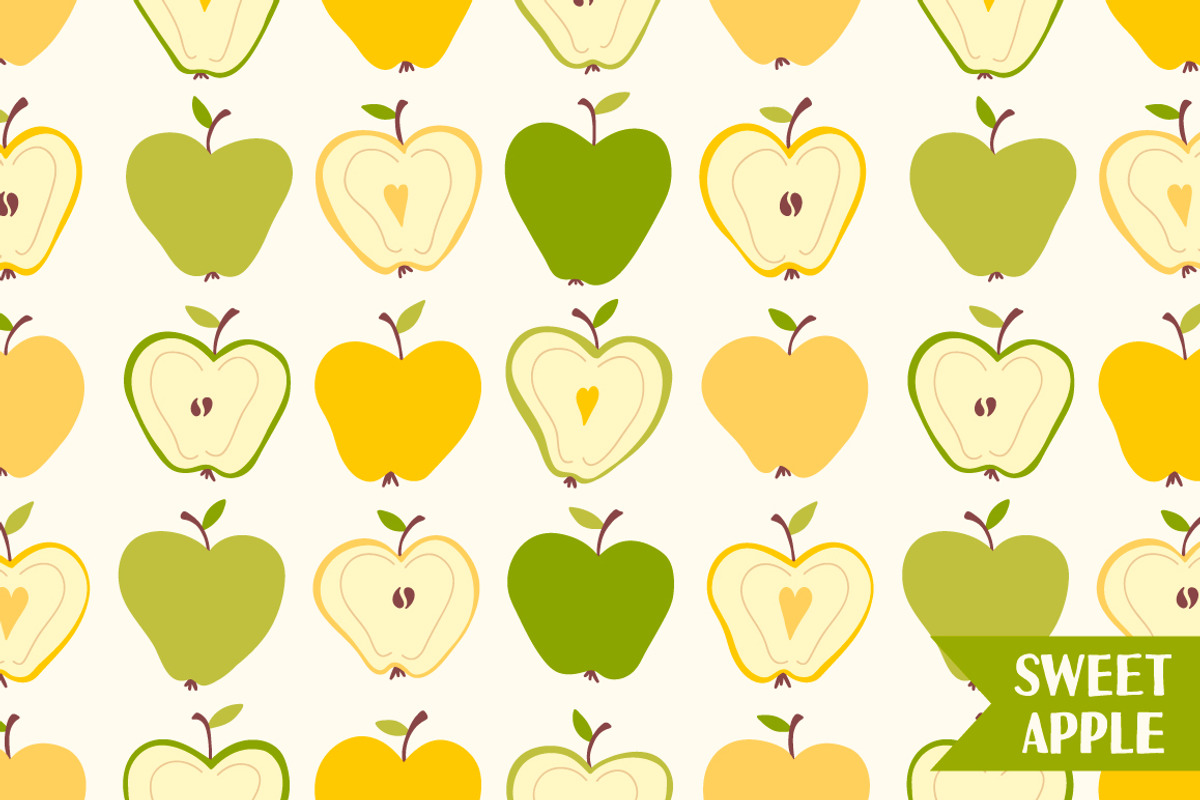 Sweet Apple, a Pattern Graphic by OkPen (Photo 8 of 12)