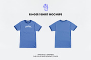 Ringer T-shirt Mockups, a Shirt Mockup by made_by_nope (Thumbnail 4 of 6)