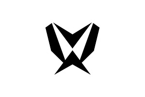 Letter WX Logo