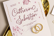 Cherry Poeme Handwritten Script Font, a Script Font by Inviline.co (Thumbnail 6 of 10)