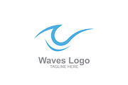 20 Logo Sea & Waves Templates Bundle, a Branding & Logo Template by Friendesigns (Thumbnail 13 of 21)