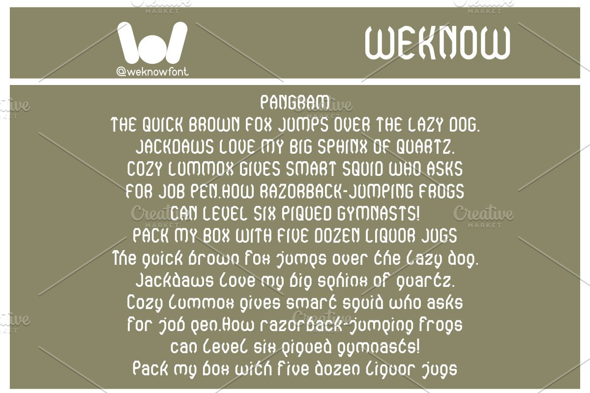 Simplify Optimize font, a Font by weknow (Photo 7 of 8)