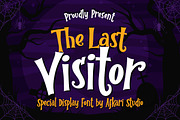 The Last Visitor – Special Display S, a Serif Font by Afkari Studio (Thumbnail 1 of 10)