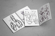 Sketchbook / Notebook Mock-Up, a Print Template by MassDream (Thumbnail 9 of 13)
