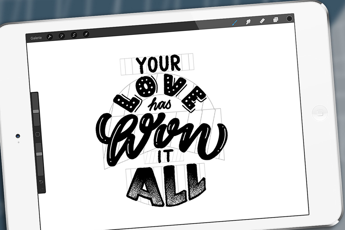 Procreate Grid Brush Brushpack, a Brush Add-On by Studio FabianFischer (Photo 5 of 6)