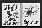 Zhatend Sildyer - Blackletter Font, a Blackletter Font by Randi Irvan | Rvandtype (Thumbnail 6 of 11)