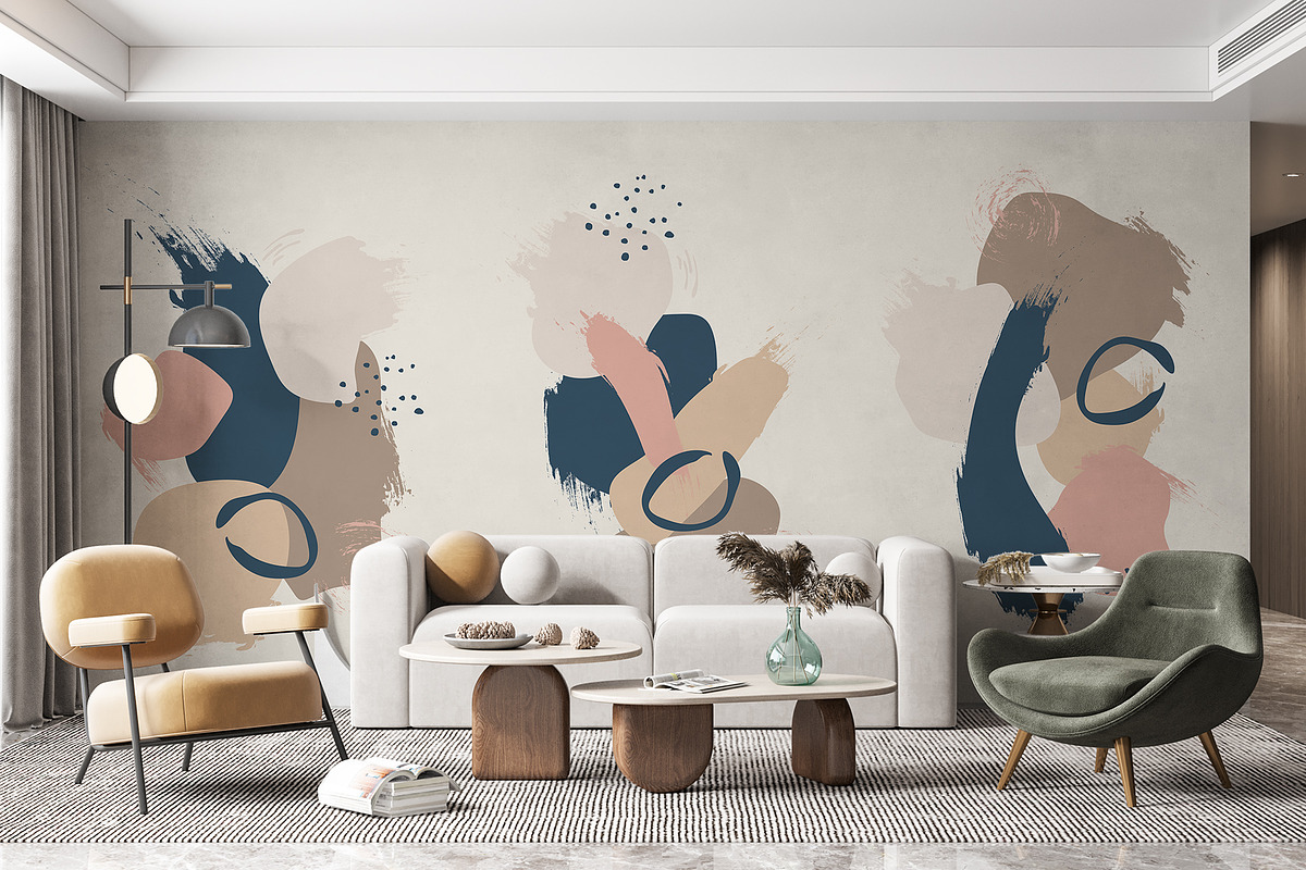 Abstract wall art collection, an Illustration by Vinegret -Shop (Photo 5 of 15)