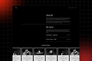 Minimalist Portfolio Squarespace 7.1, a Squarespace Template by bonjourdsgnco (Thumbnail 3 of 6)