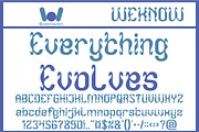 Naturally Changes font, a Font by weknow (Thumbnail 2 of 8)