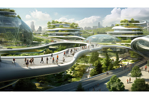 innovation future architecture, an Architecture Photo by pikepicture