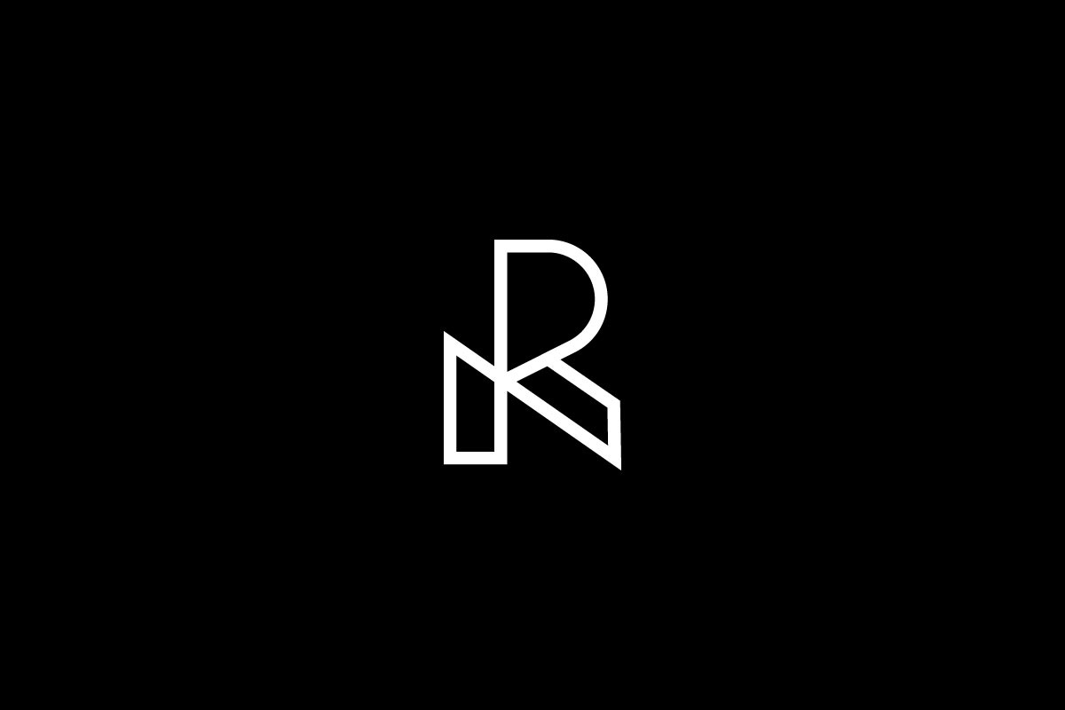 Monogram R Letter Logo Design preview 5
