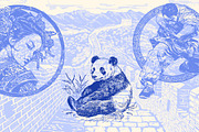 Chinese Culture vector illustrations, an Object Illustration by Nocturnal Wolf (Thumbnail 5 of 19)