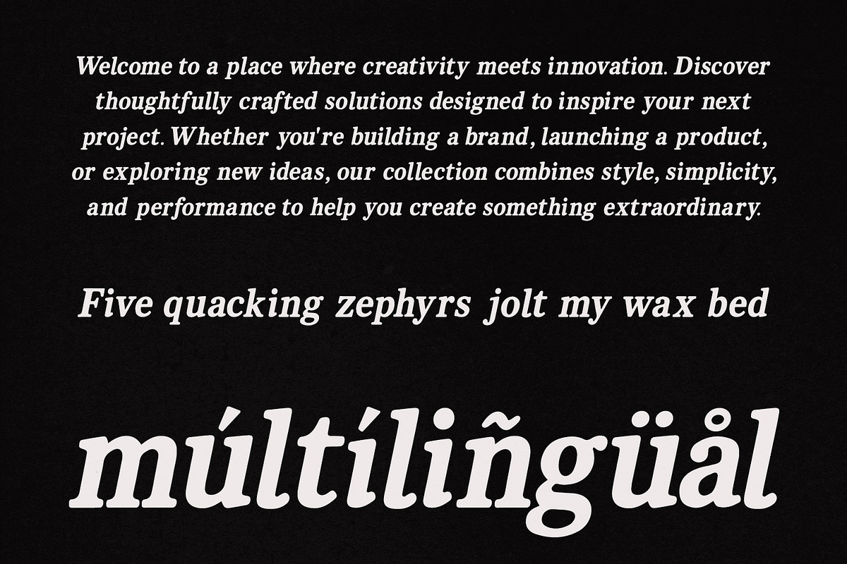 Vanielst Elegant Serif Stylistic, a Serif Font by Maulana Creative (Photo 5 of 7)
