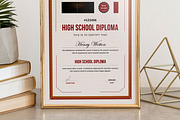 Classic Certificate Design, a Stationery Template by MightyDesign (Thumbnail 5 of 8)