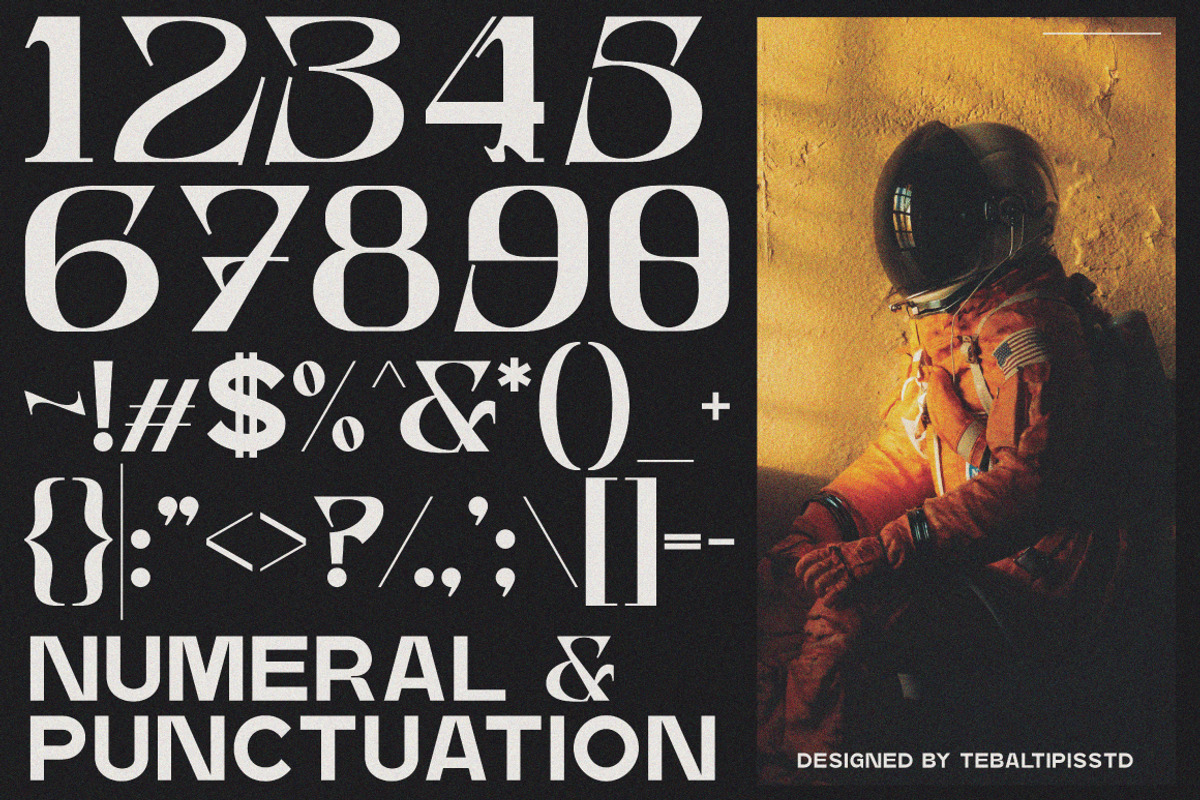 Blaster - Combination Typeface, a Font by tebaltipislab (Photo 7 of 12)