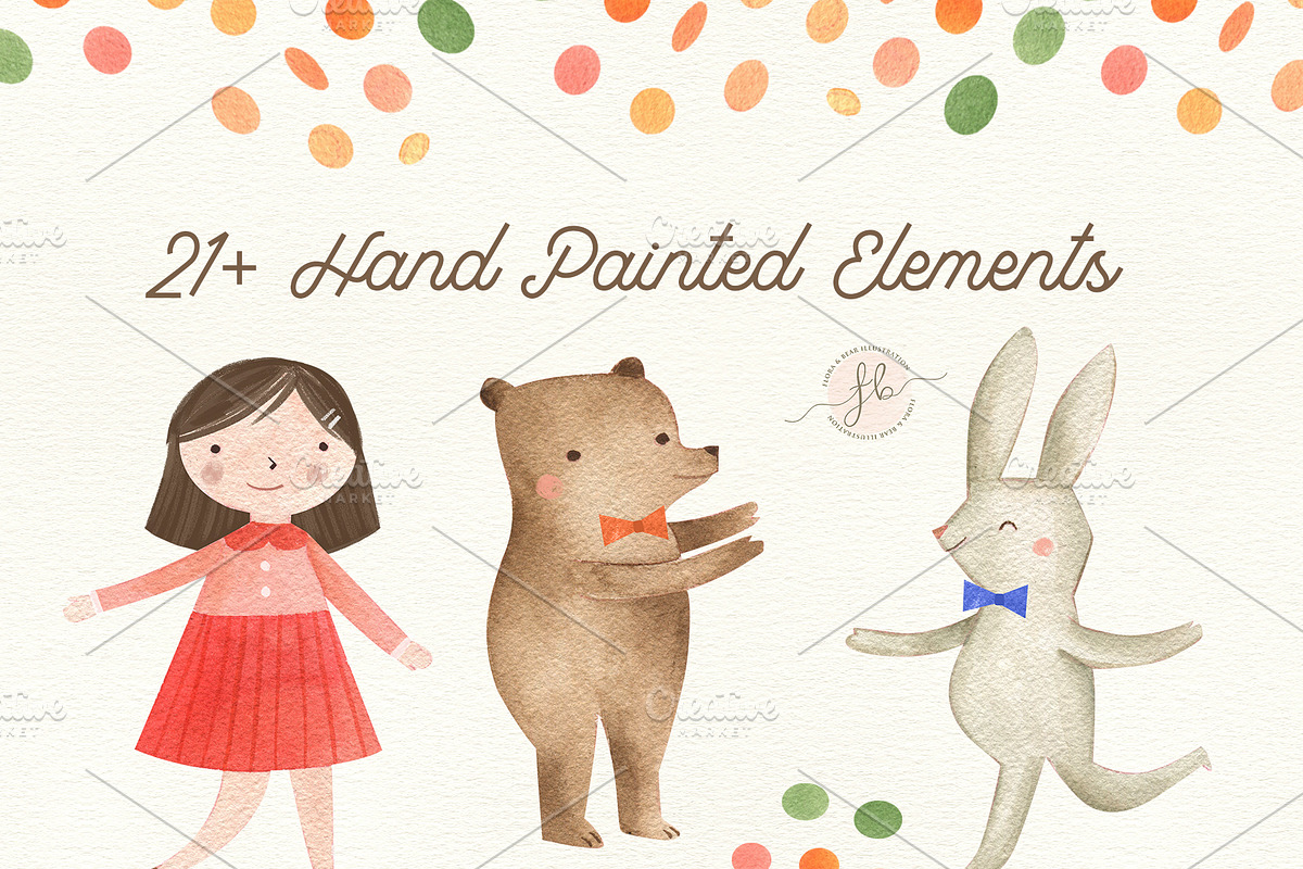Happy Birthday !, an Animal Illustration by Flora+Bear (Photo 2 of 6)