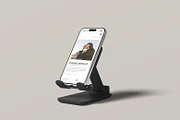 Phone Holder Mockup, an iPhone Mockup by ZifaraDesign (Thumbnail 3 of 5)