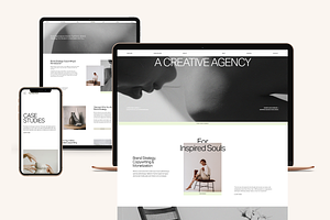 Persona: Squarespace 7.1 Template