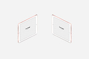 iPad Isometric & Simple Mockups Set, an iPad Mockup by tamiq (Thumbnail 5 of 7)