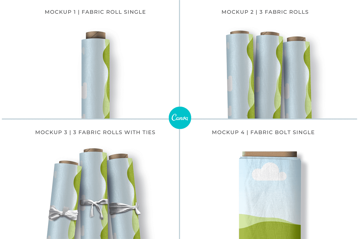 Fabric Display Mockups for Canva, a Household Mockup by Mockup Scene (Photo 4 of 21)