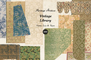 VINTAGE LIBRARY Textile, Lace, Paper, an Object Graphic by Lana Elanor (Thumbnail 13 of 14)