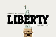 Liberty - Slab Serif, a Slab Serif Font by Umitype (Thumbnail 1 of 7)