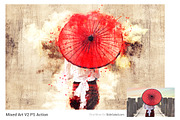 Mixed Art 2 Photoshop Action, an Action Add-On by SlideSalad (Thumbnail 9 of 16)
