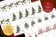 10 Christmas gift tags - Canva, a Print Template by Adalin Shop (Thumbnail 5 of 9)