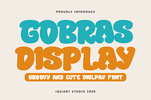 Gobras Display - Groovy Font