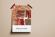 Textured hand drawn cards set, a Texture Graphic by Good Studio (Thumbnail 9 of 15)