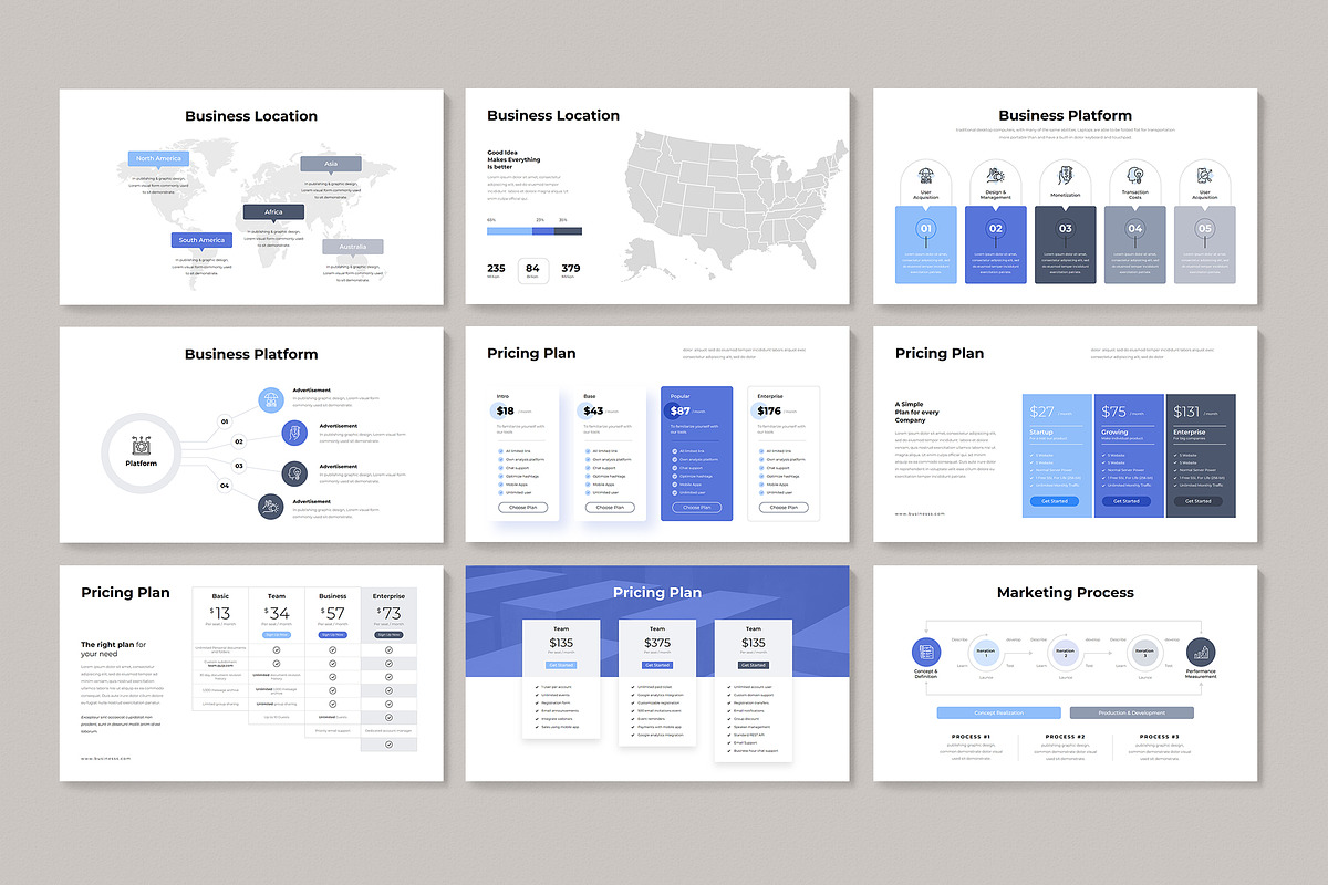 Pitch-Deck Presentation Template, a Presentation Template by GenerousArt (Photo 17 of 38)
