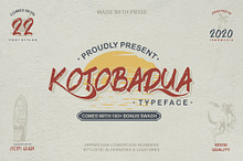 Kotoba Dua - 22 Font styles