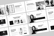 Black and White Fashion Google Slide, a Presentation Template by Annora Studio (Thumbnail 5 of 5)