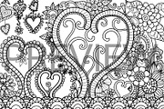 35 Valentine's coloring, an Animal Illustration by Somjai King (Thumbnail 22 of 36)