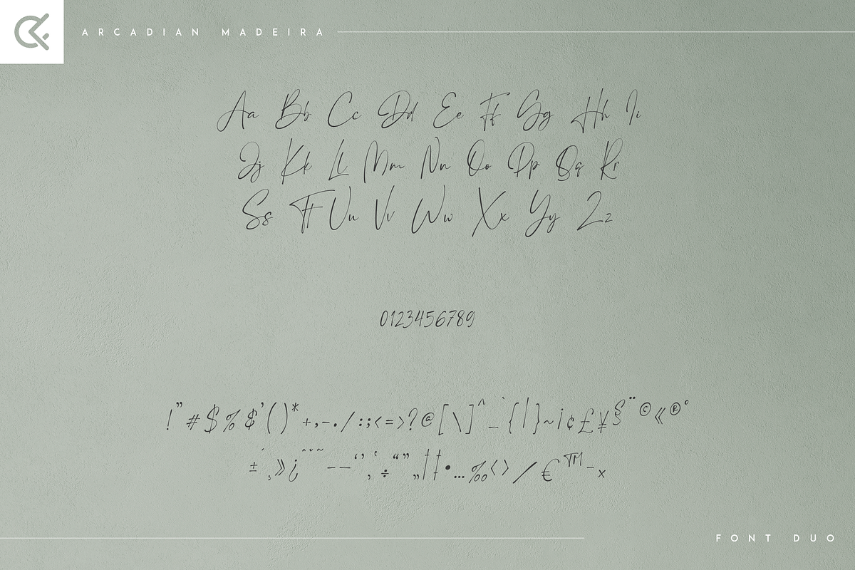 Arcadian & Moderna - modern font duo, a Serif Font by Only Fonts (Photo 8 of 11)