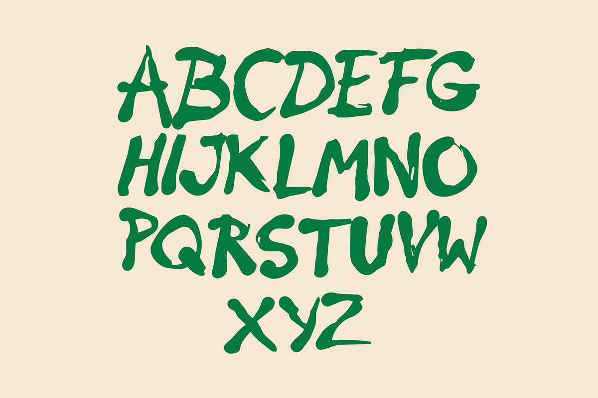 Spicy Mango Hand Painted Font, a Handwritten Font by Tom Gordon Design (Photo 4 of 5)